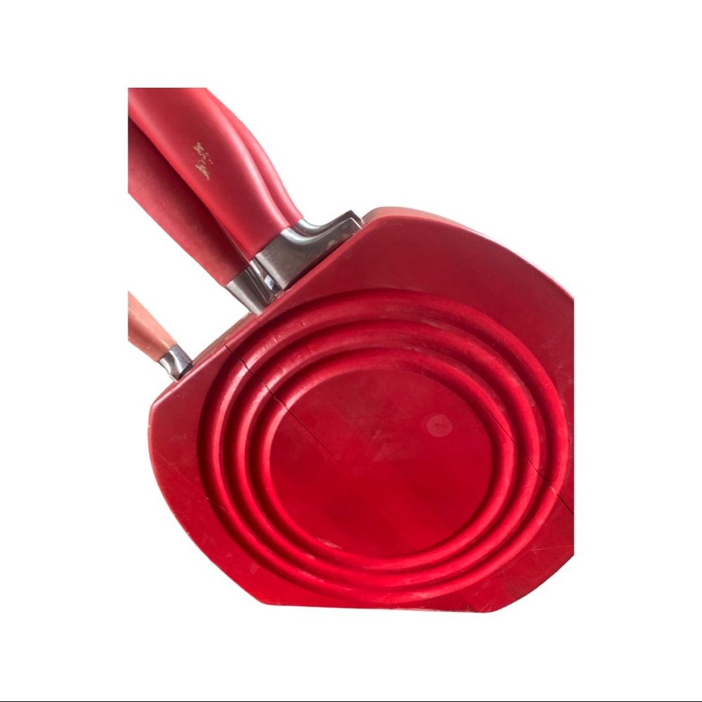 Fiesta Red Knife Cutlery Set With Block - Picture 6 of 6